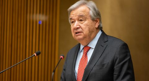 غوتيريش يشيد بدور قطر في الوساطة ويؤكد ضرورة تفويض أممي لأي قوة دولية في غزة