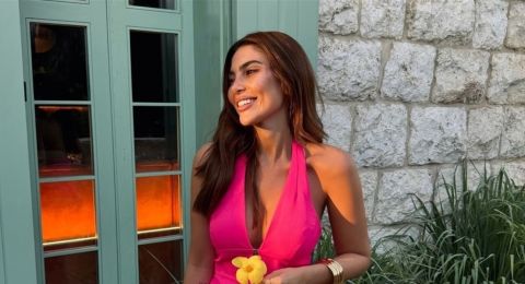 لين برنجكجي بصورة عفوية من دون ماكياج