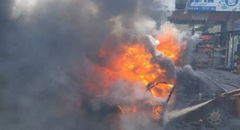 إصابات جراء غارة جوية إسرائيلية على سيارة في جنوب لبنان