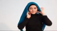 كيف ترتدين الوشاح المربع فى المساء ؟ كيف ترتدين الوشاح المربع فى المساء ؟