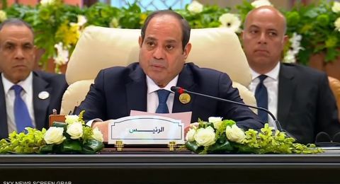 السيسي: حرب غزة أصبحت للتجويع والإبادة وتصفية القضية الفلسطينية
