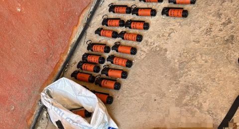 ضبط ترسانة أسلحة في أم الفحم واعتقال مشتبه به