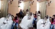 عروس تترك الاحتفال بزفافها لتقرأ القرآن الكريم