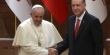 أردوغان يجتمع مع البابا فرنسيس لبحث مسألة القدس