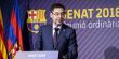 رئيس برشلونة يهاجم ريال مدريد.. ويحسم رحيل ميسي