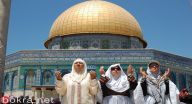 آلاف المصلين توافدوا الى الاقصى لصلاة الجمعة ما قبل الاخيرة في رمضان