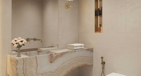 أفكار ديكور حمّام الضيوف للمسة راقية