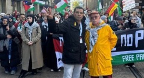 تظاهرة بالالاف للجالية في بريمن الألمانية تنديدا بحرب الابادة والتجويع