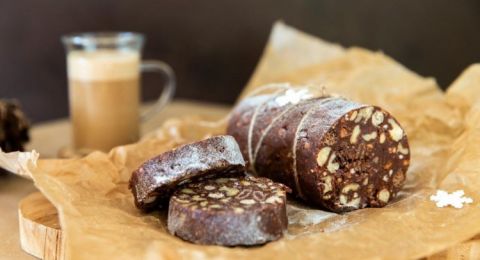 حلى العشر دقائق بالشوكولاتة