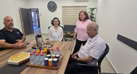 رئيس اللجنة المعيّنة في بلدية الناصرة يقوم بجولة تفقدية في مدارس المدينة مع افتتاح العام الدراسي