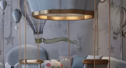 ديكورات فخمة في غرف نوم الأطفال للتأثير إيجابًا في نفسياتهم