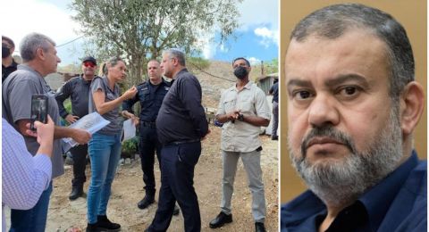 النائب وليد طه يدين زيارة بن جفير إلى أم الفحم ويصفها بالاستفزازية