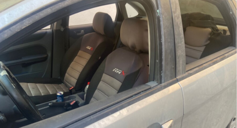 اعتداء عنصري على مركبة طالب من أم الفحم بسبب آية قرآنية!