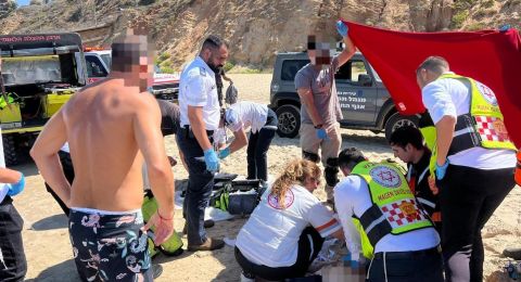 نتانيا: مصرع رجل (88 عامًا) غرقًا قبالة شاطئ 