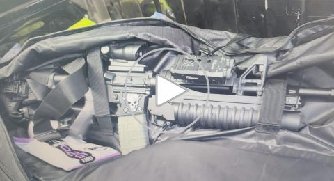 هضبة الجولان: توقيف شاب بعد إطلاق نار استعراضي في محطة وقود ومصادرة أسلحة غير قانونية