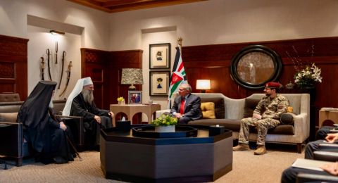 الأردن: الملك يؤكد أهمية استعادة الاستقرار في الشرق الأوسط والحفاظ على الوجود المسيحي فيه