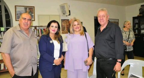 أمسية فنية في حيفا تجمع بين لوحات الفنان عماد مصاروة وفيلم 