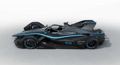 شركة إسبانية تُطلق سيارة سباق كهربائية تشبه مركبة باتمان في