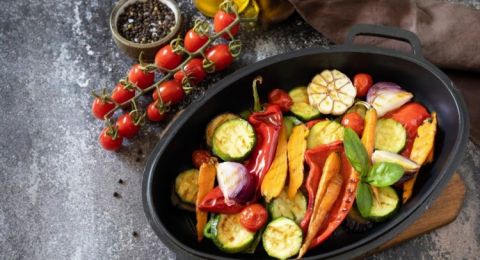 خضار سوتيه بالفرن