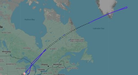 بعد 10 ساعات في الجو.. دورات المياه المسدودة تجبر طائرة هندية على العودة إلى شيكاغو
