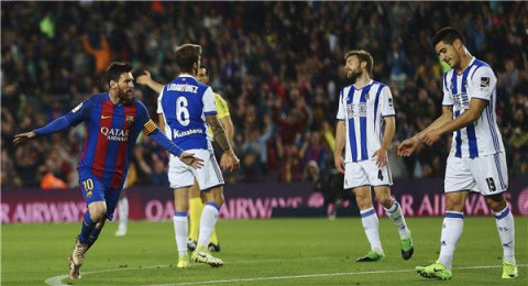 برشلونة وريال سوسيداد 3-2 برشلونة وريال سوسيداد 3-2