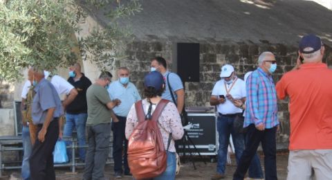 انطلاق احتجاجات نقابة مرشدي السياحة العرب من الناصرة