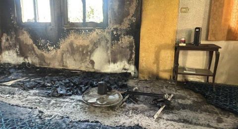 استنكار واسع في اعقاب إحراق مسجد من قبل مستوطنين في سلفيت