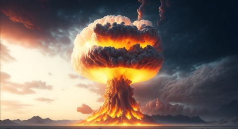 الولايات المتحدة تختبر قنبلة نووية