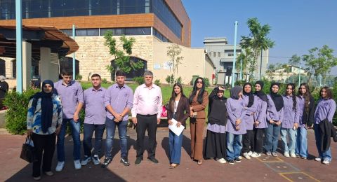 طلاب المدرسة الأهليّة في أم الفحم يستكشفون طبيعة المدينة ويعززون الوعي البيئي