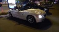 250 ألف حجر كريستال تغطي سيارة BMW Z4