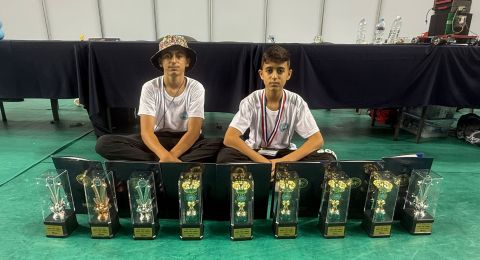 إنجاز تاريخي لمدرسة الحلان ومدينة سخنين في بطولة العالم للروبوتيكا بكوريا الجنوبية.