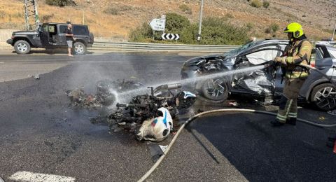 حادث دامٍ على شارع 90: قتيلان وجريحان