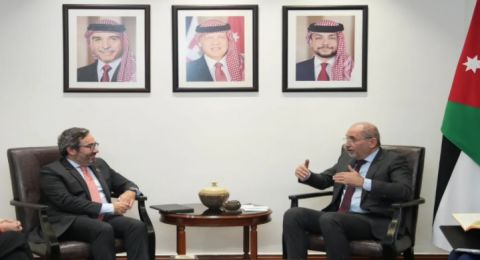 الصفدي وسيلفا يبحثان سبل تعزيز إيصال المساعدات الإنسانية إلى غزة