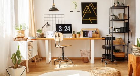 تصميم مساحات العمل داخل المنازل بـ 8 أفكار عملية وجذابة