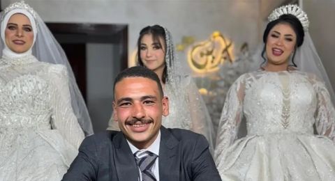 تزوّج 3 فتيات في يوم واحد!