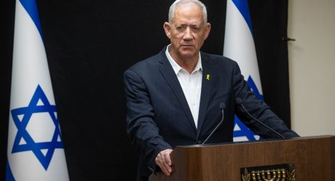 جانتس يطالب الحكومة الإسرائيلية بالموافقة على خطة من 6 نقاط للحرب في غزة