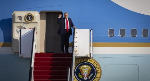 ترمب يصل إلى شرم الشيخ لحضور 