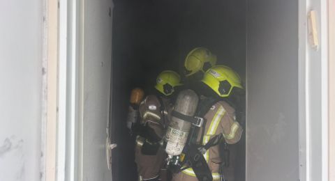 الخضيرة: مصرع شخص جراء حريق في شقة سكنية.