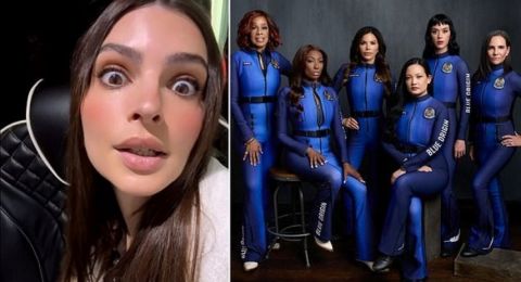 عارضة الأزياء إميلي راتاجكوسكي تهاجم كاتي بيري بعد رحلتها إلى الفضاء