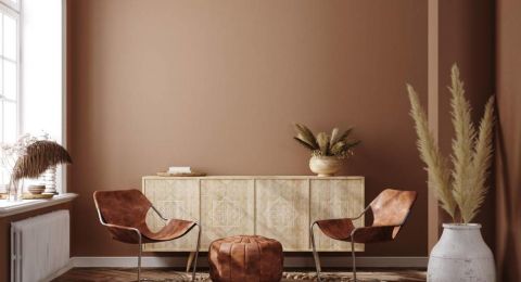 اللون البني.. لتصاميم وديكورات عصرية