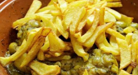 طبخة اليوم: طاجين الدجاج بالبطاطا المغربية