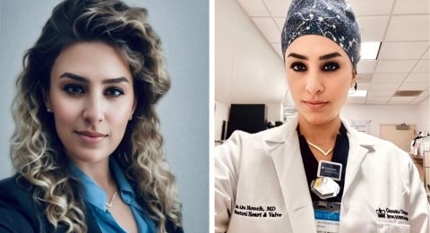 فخر لمجتمعنا..ايزيس ابو مخ محاميد زميلة بجامعة كولومبيا 