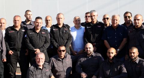 كفر قاسم: الاحتفال بافتتاح نقطة إطفاء وإنقاذ