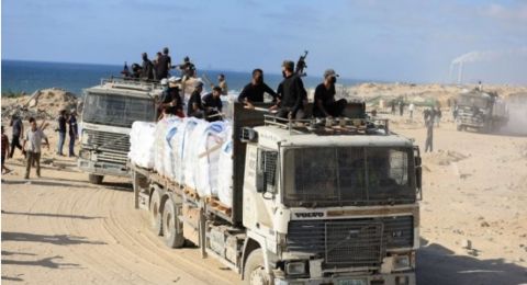 الأردن يرسل 50 شاحنة مساعدات غذائية إلى شمال غزة