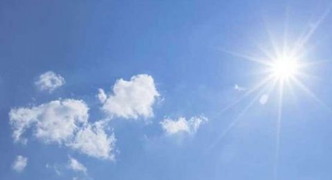 حالة الطقس: انخفاض طفيف على درجات الحرارة مع بقاء الأجواء حارة جداً