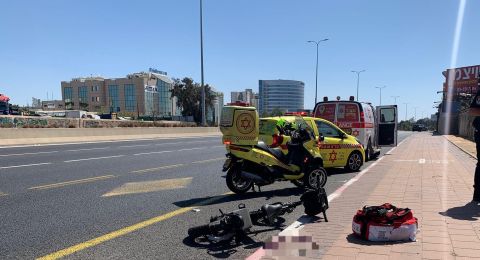 إصابة خطيرة لسائق دراجة هوائية في منطقة المركز