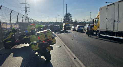 إصابة شاب من اللد بجراح حرجة في حادث دراجة نارية قرب كفر قاسم