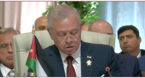 العاهل الأردني: إسرائيل فوق القانون والمطلوب قرارات عملية