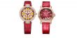 ساعات يد نسائية باللون الأحمر لشتاء 2021