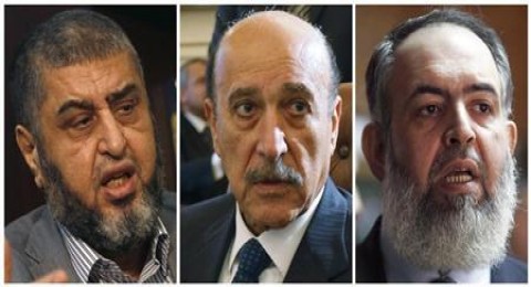 استبعاد نهائي لسليمان والشاطر وأبو اسماعيل من الترشيح لرئاسة مصر استبعاد نهائي لسليمان والشاطر وأبو اسماعيل من الترشيح لرئاسة مصر